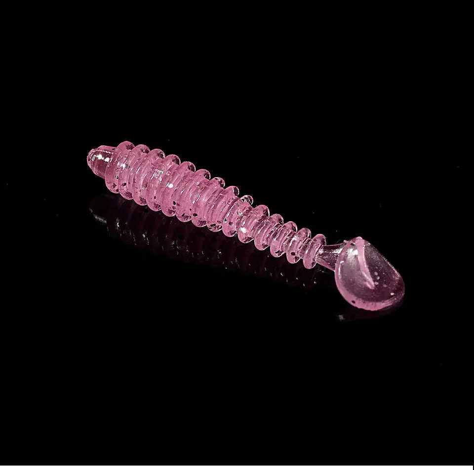 Sunmile Fishing Soft Bait Wurm künstliche Köder 35mm/0,3g 30 teile/los Rock Fishing Wobbler Leurre Souple Köder Barsch Forellen köder – Detail 8