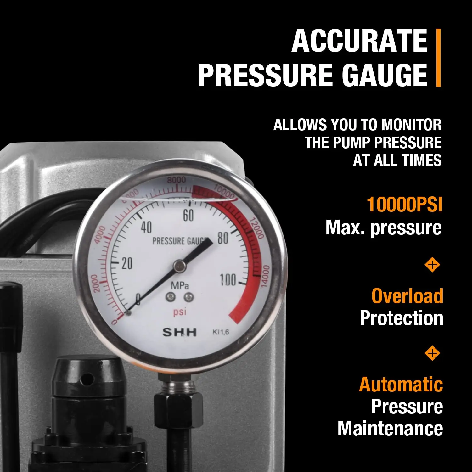 750W Dubbele Circuit Elektrische Pomp Elektrisch Aangedreven Pomp Hydraulische Pomp 380V 220V Power Hydraulische Gereedschappen