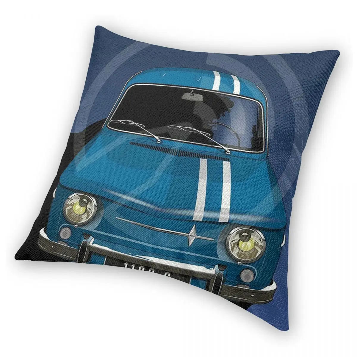 

Renault 8, квадратная наволочка Gordini, наволочка, декоративная удобная подушка на молнии для дома, гостиной