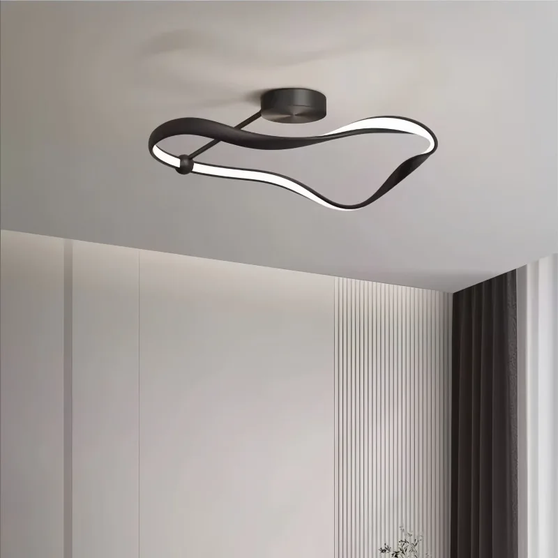 مصباح سقف بسيط وحديث من الشمال مصباح غرفة النوم الرئيسي مصمم مصباح غرفة الكتب