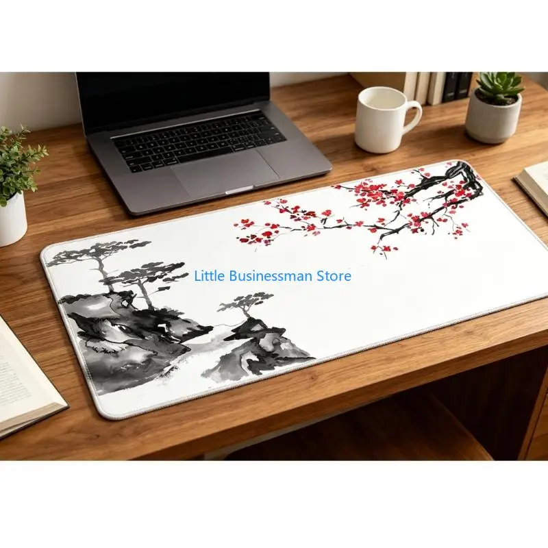 Gummi-Schreibtischunterlage, Mauspad mit Querformatdruck für Workstations M76A – Detail 8