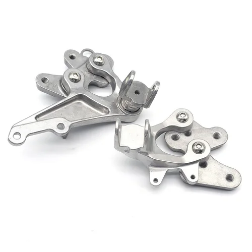 Imagen 2 del producto Estribos delanteros para motocicleta, soporte para reposapiés para Suzuki GSXR600 GSXR750 GSXR 600 750 2011-2018 GSXR1000 GSX-R 1000 2009-2017