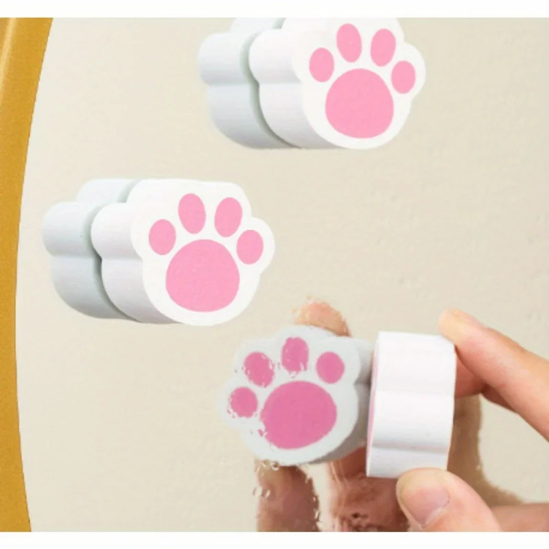 

1 шт. волшебная губка для чистки зеркал, очищает стекла и смесители в ванной без следов и остатков, чистящие подушечки для кухни