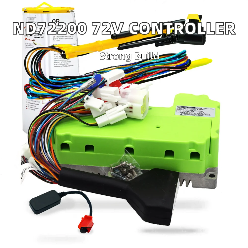 ND72240 72V Genuine S12 Tube Programming Module Electric Vehicle Sine Wave Controller Remote Drive 55A/240A DC AC Motor