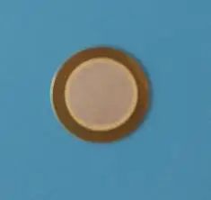 

Parallel Type Circular Bi-crystal Piezoelectric Power Generation Sheet Ceramic Sheet Diameter 15mm, Substrate Diameter 20mm