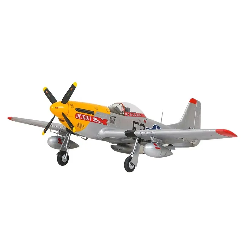 Blue Arrow 1100mm Wingspan P51 Mustang Rc Plane Fixed Wing Aircraft Model Electric Remote-controlled World War Ii Propeller Airc