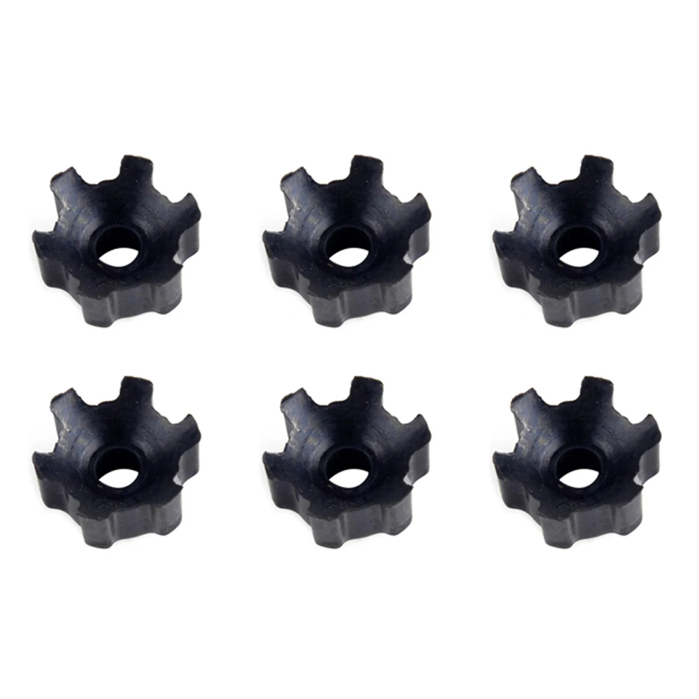 6-Pack Black Rubber Anti-Vibration Pads Compatible with For MS341 MS361 for chainsaw Engine Mounting Shock Absorber Pad