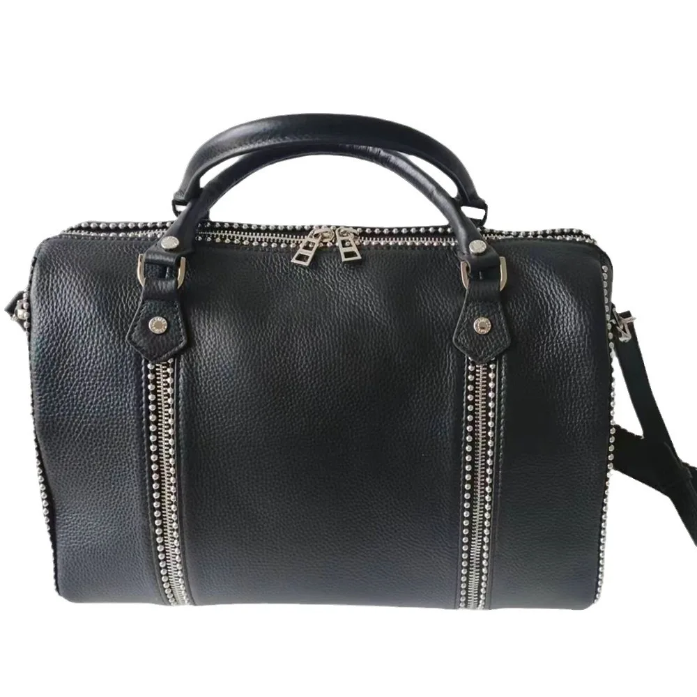 Mulheres de couro genuíno bagsac de luxe femme nicho marca design nova alta qualidade moda bolsa luz luxo casual boston saco