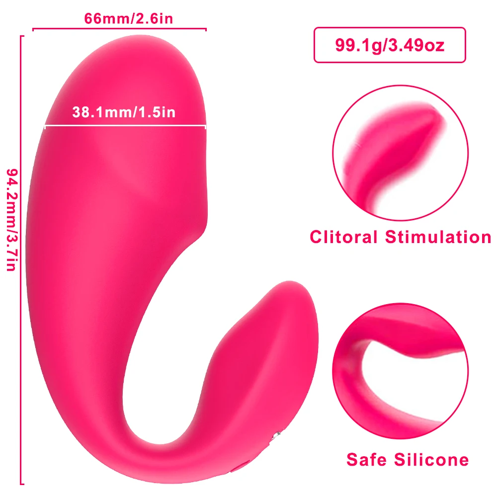 APP Bluetooth Control Vibrator for Women Clitoris G Spot Dildo Massager with 2 Motors Vibrating Egg Panties Sex Toys for Adults