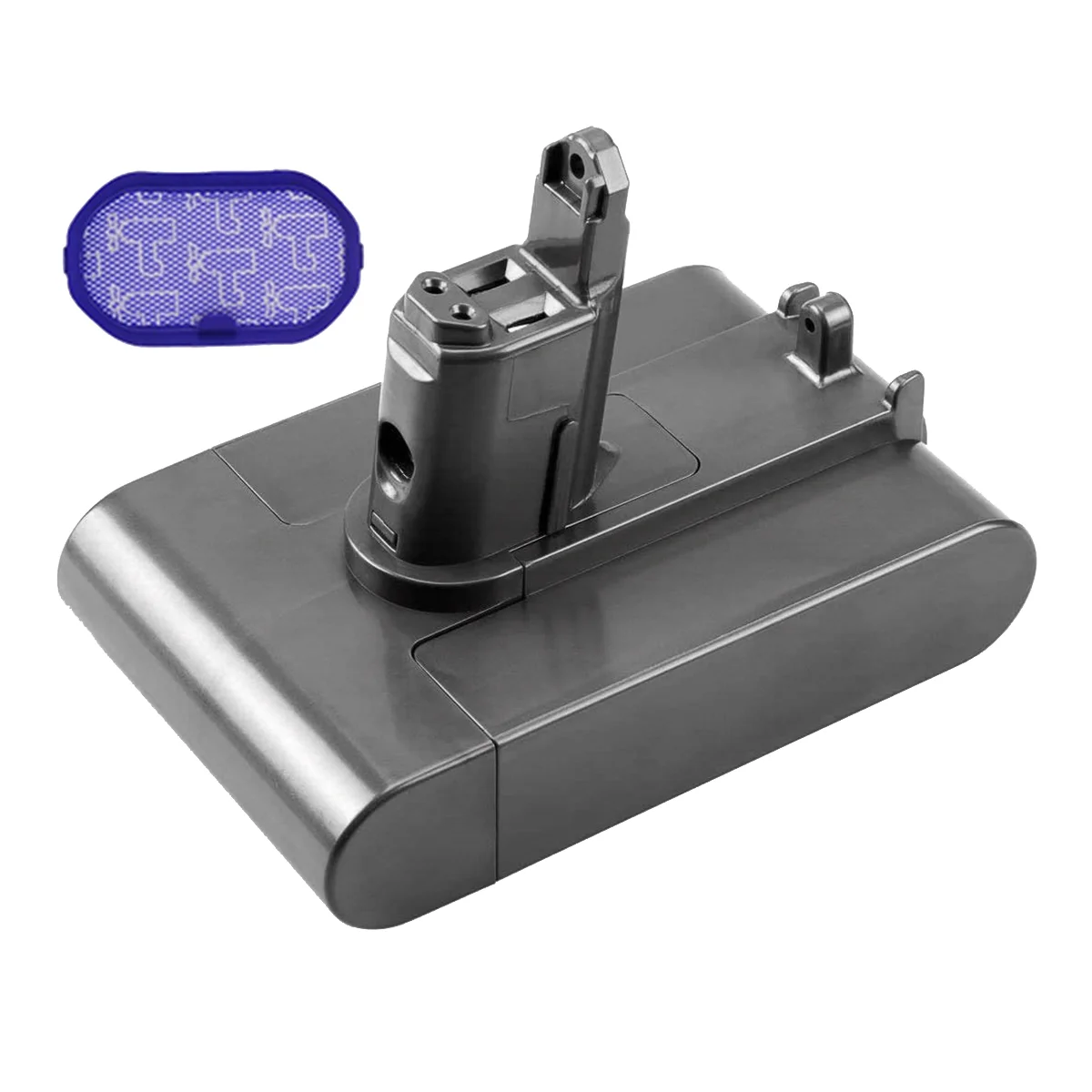 

22.2V Replace DC34 -Ion Vacuum Battery Adapter+Filter for DC35 DC45 DC31 DC34 DC44 DC31/DC35 Animal