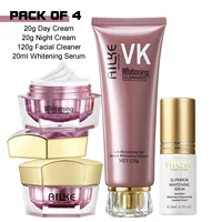 AILKE-Crème éclaircissante pour le visage, anti-continuité, peau radieuse, raffermissante, avec hyaluronate de sodium, peau propre, crème pour le visage 6