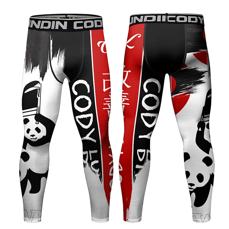 Men's Sports Baskball Tights Anti-Collision Compression Leggings Cody Lundin Quick Dry Gym Fitness High Elastic Training Pants