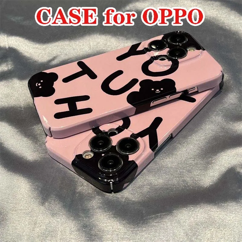 New Hard Case for OPPO Reno10 Reno8T Reno7 Reno6 Reno5 Reno4 Reno3 Reno2 Reno8 T Pro Reno7 Z 4G 5G Fashion Casing Cover