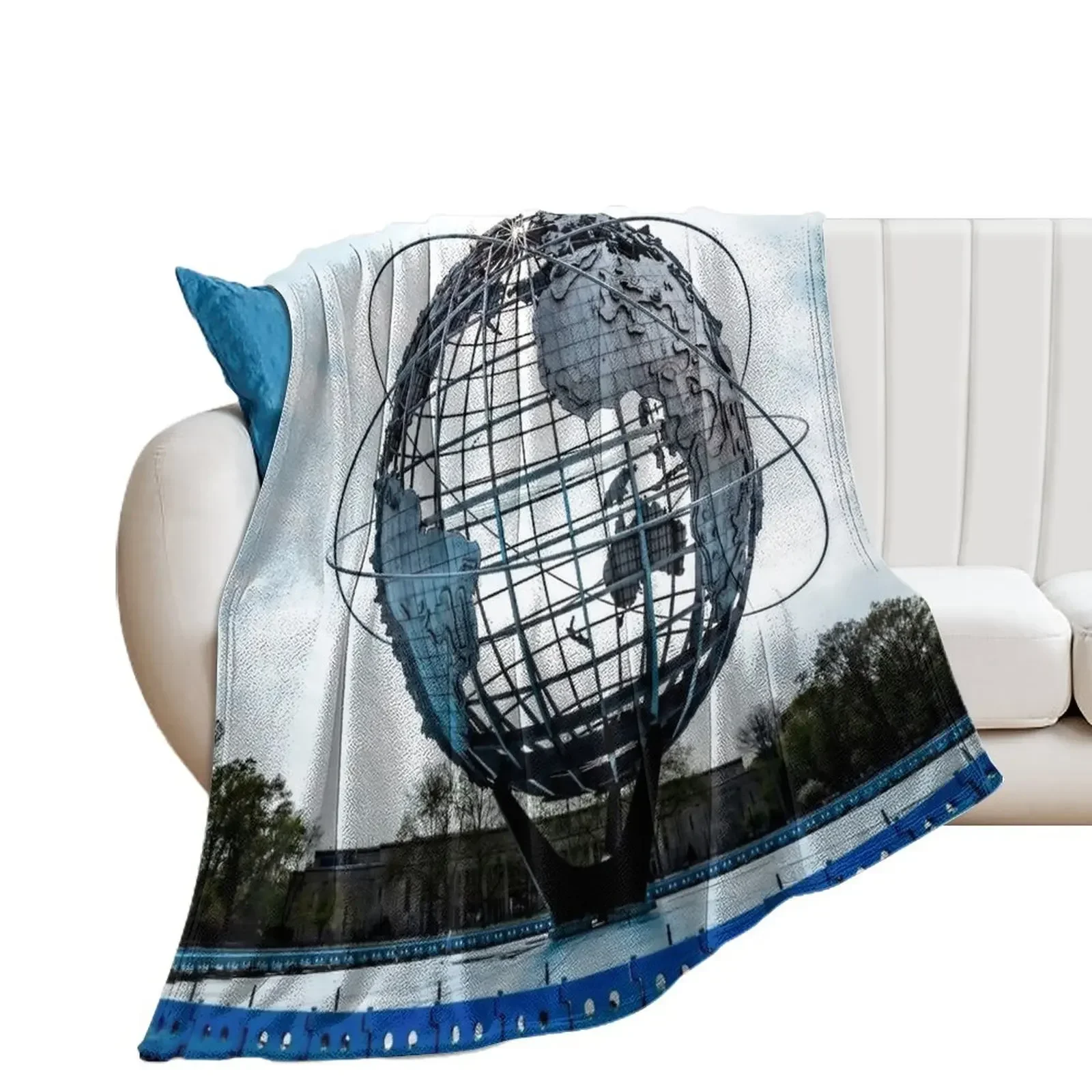 The Unisphere Throw Blanket Luxury St Giant Sofa Blankets