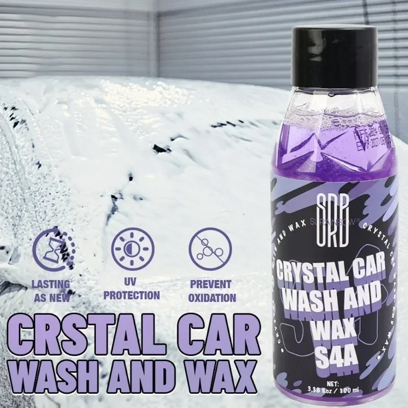 High Foaming Shampoo Concentrated Ceramic Car Wash Soap Works for Foam Cannons Foam Guns Bucket Washes Car Washing Liquid