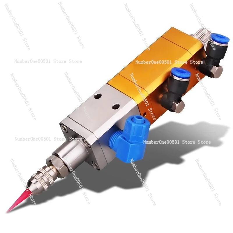 

Pneumatic Anti-Drip Dispensing Valve Stainless Steel Thread UV Silicone Coating Valve for Precision Gluing