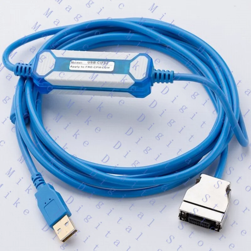 H  For Omron plc data line CPM1A/2A/USB-CQM1-CIF02 connector 3M