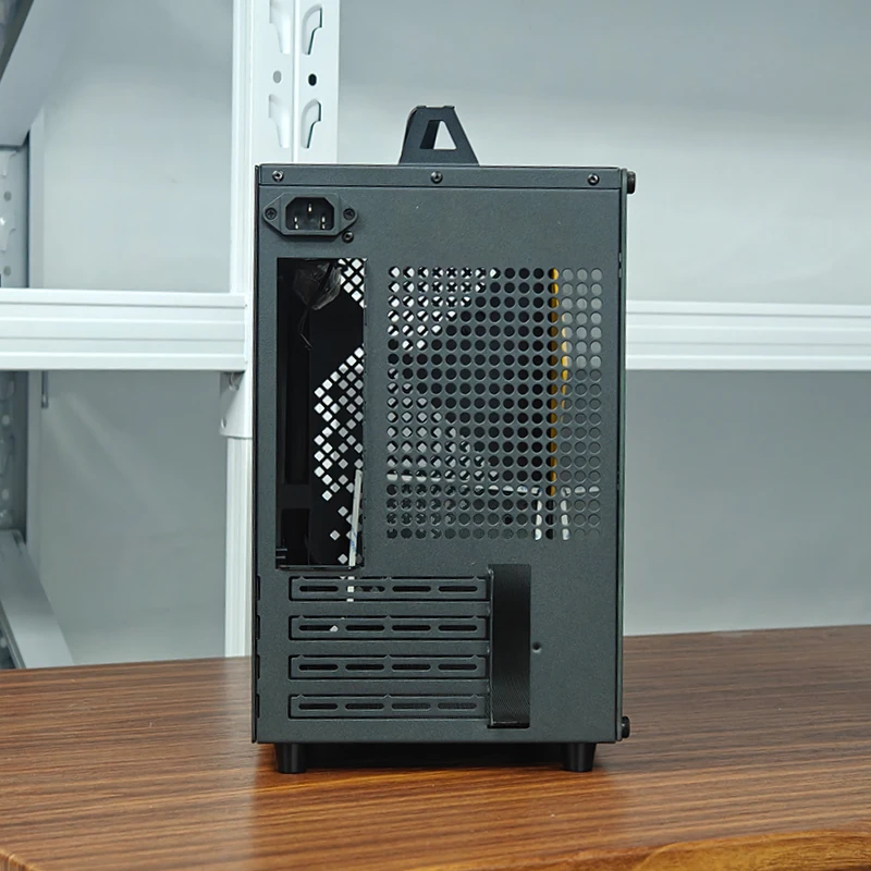 

Desktop ATX Gaming Computer Case with Fan Metal Plastic Form ATX PSU Power Supply
