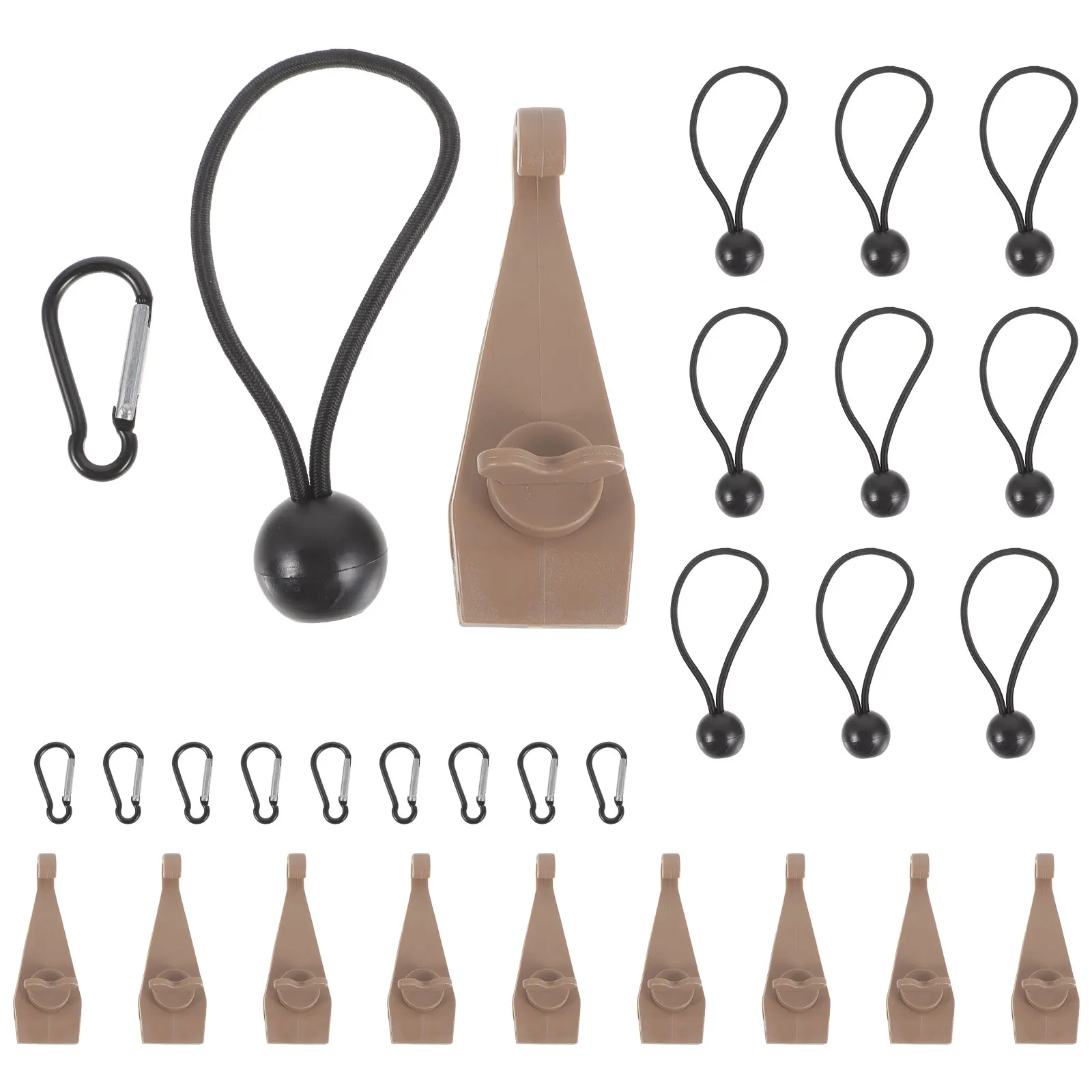 

Detachable Tent Clip Heavy Duty Tarp Awning Fixers Hiking Clamps Tents for Camping