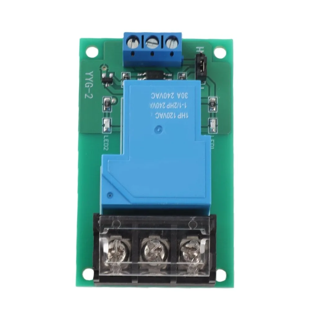 Optocoupler Isolation PP Relay Module 30A Rating One Way High Power Relay 12VDC YYG 2 Model 30A Relay Module Electronic Projects