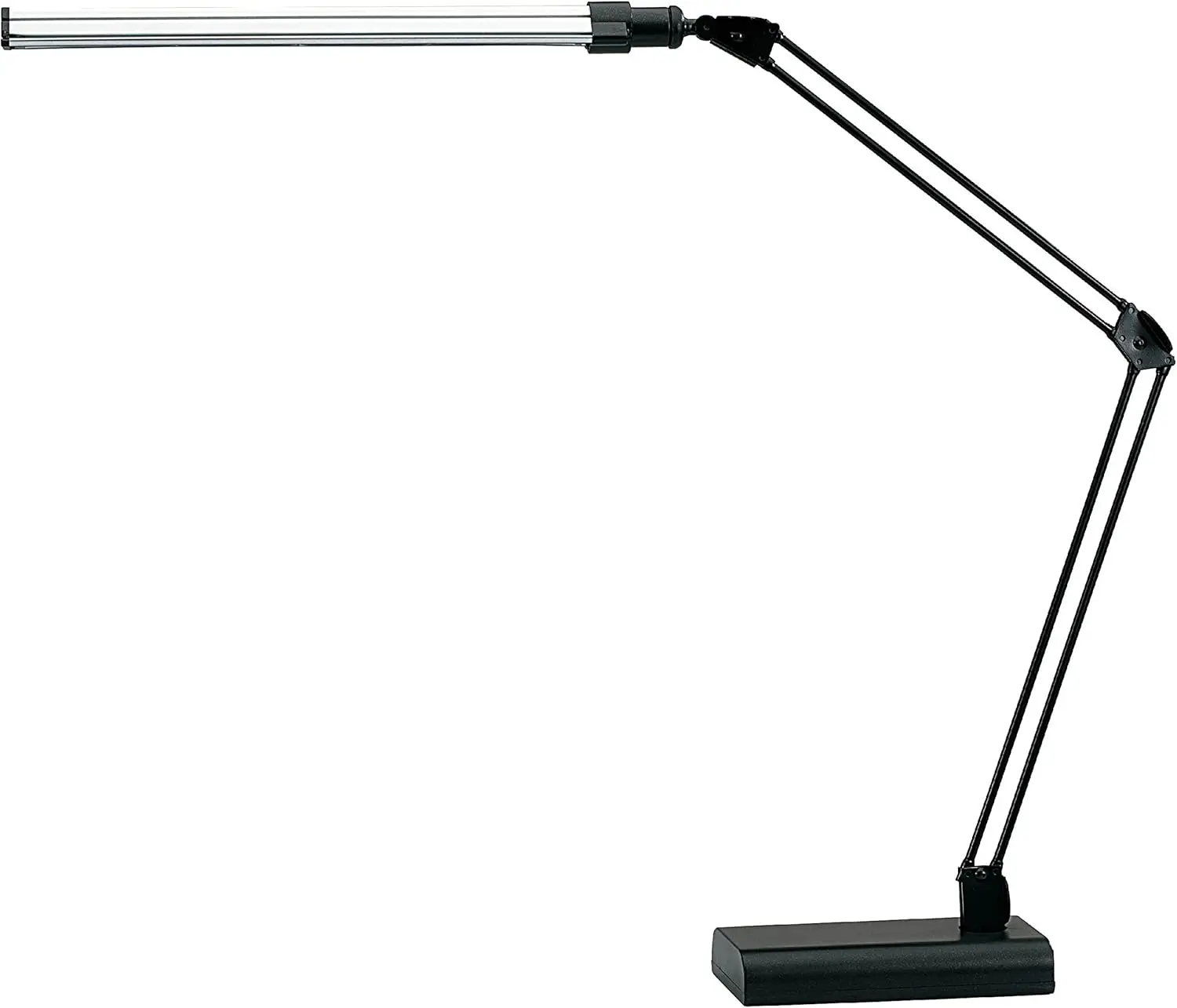 

Ultra-Slim LED Desk Lamp with Adjustable Arms, 36 LED Strip, Wide Light Coverage, 20,000 Hour Life