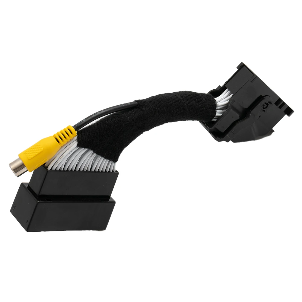 Adaptador de cámara de visión trasera RCA, arnés de Cable para EcoSport 2018 + F-150, Expedition W/ SYNC, pantalla de 4,2 ", Ford 54Pin SYNC 2 o 3