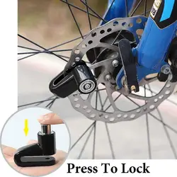 Universal Bicycle Alarm Disc Lock Anti Theft Security Disc Brake Locks For Scooter Motorcycle Bicycle Wheel Padlock Accesso K7B0