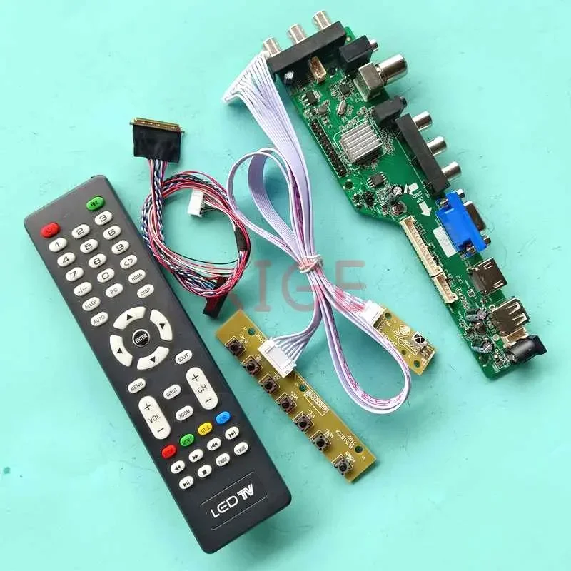 Kit For B173HW01 V0/V5 B173HW02 V0/V1 Laptop Matrix 40-Pin LVDS DVB-C/T 1920x1080 17.3