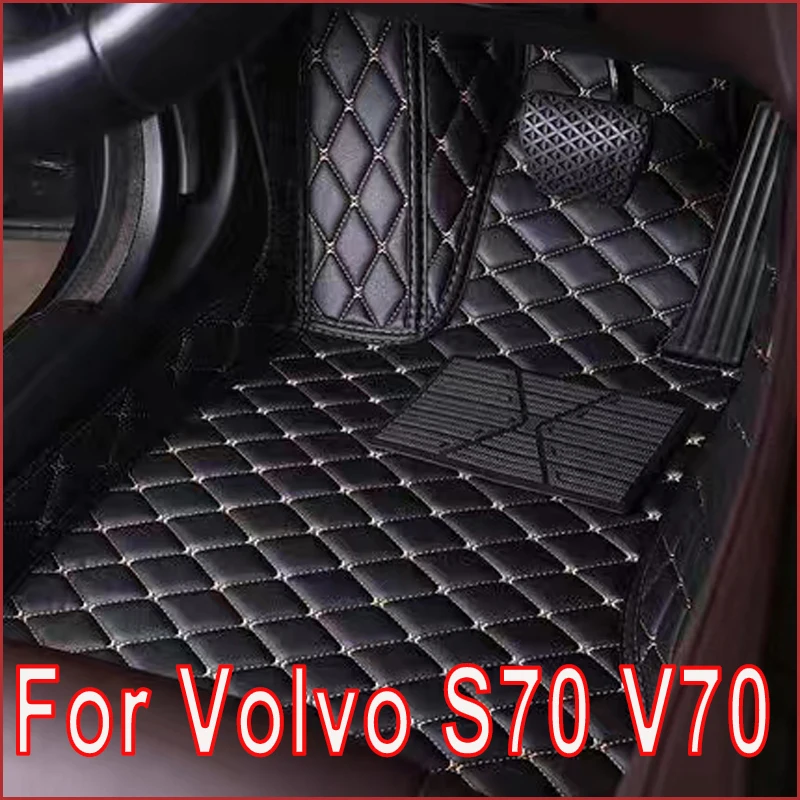 

Car Mats For Volvo S70 V70 XC 1997~2000 Carpet Anti Dirt Pad Auto Interior Parts Durable Leather Floor Mat Rug Car Accessories