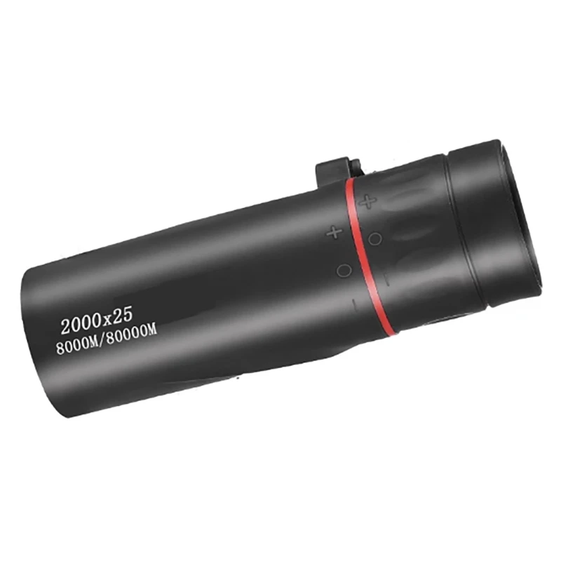 Handheld Monoculars Telescope with Phone Adapter for Bird Watchings Monoculars 2000x24 Monoculars Telescope