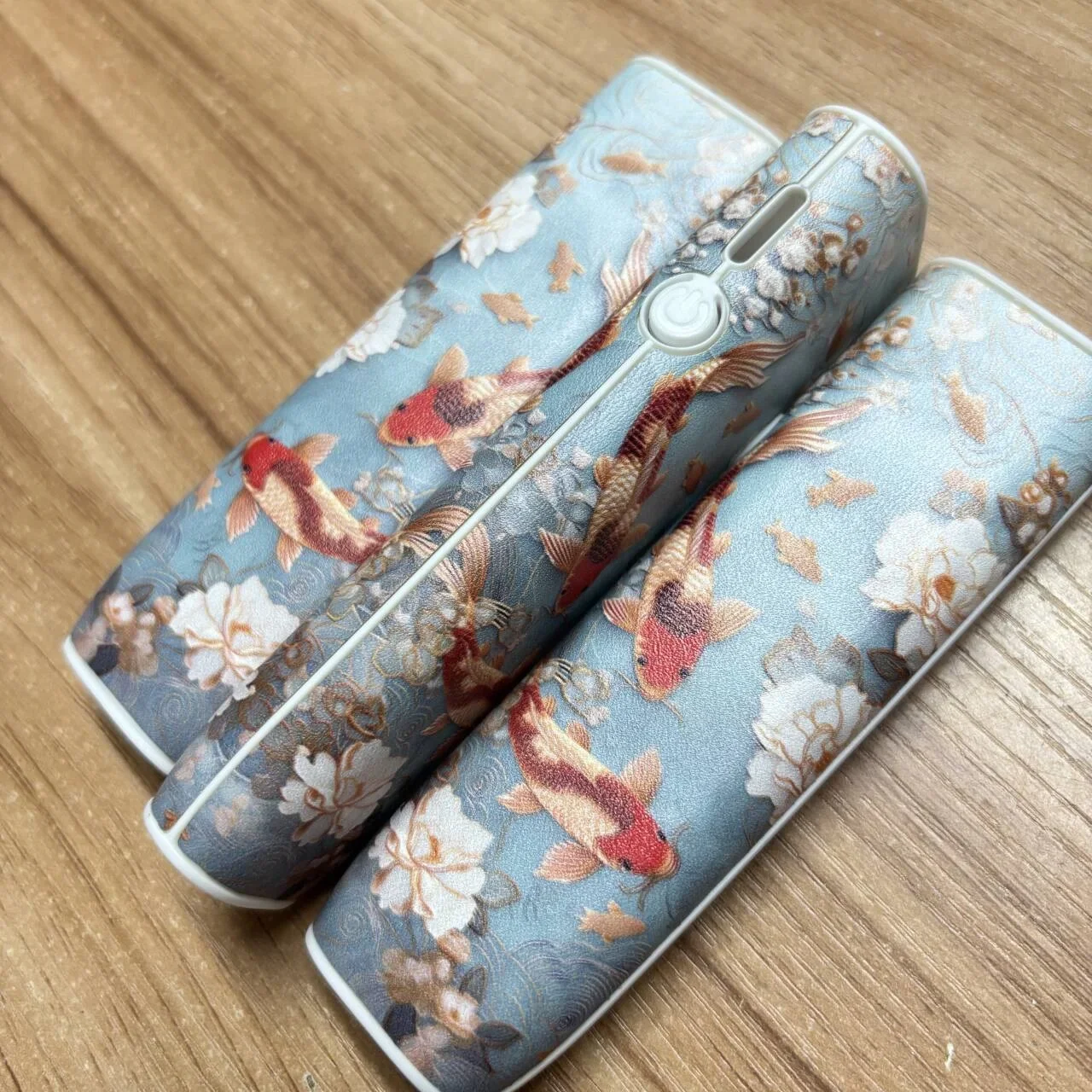 Colorful Anti Slip Fish drawing iLumaa One PU Leather Case for IQOS ILUMA ONE Case Protection Cover Sleeve for IQOS ONE Accessor