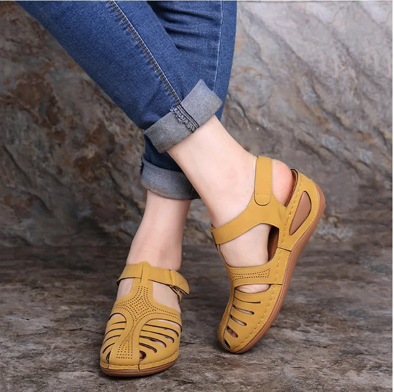 

Summer Shoes For Women Summer Sandals With Heels Gladiator Sandalias Mujer Elegant Wedges Womens Bohemian Style