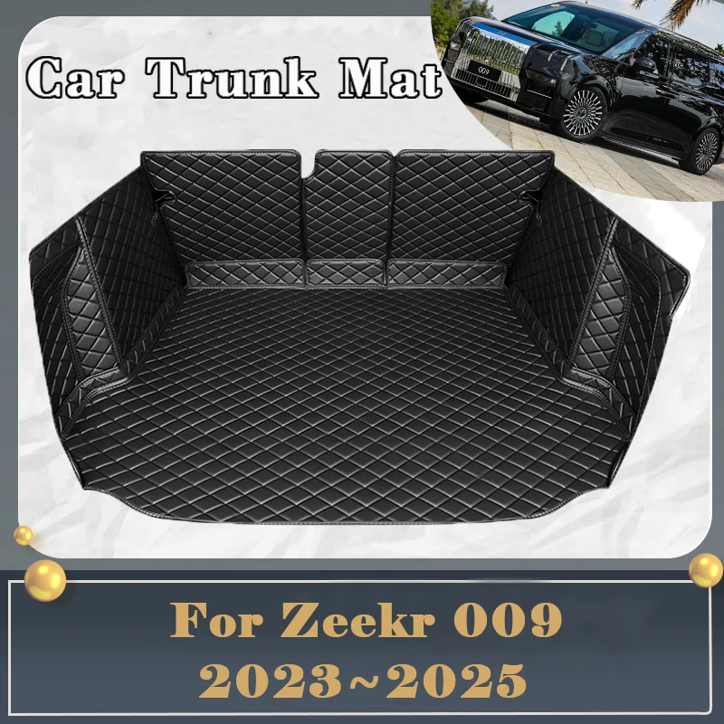 

Car Trunk Mat For Zeekr 009 2023 2024 2025 Dirt-resistant Fully Trunk Mat Luxury Rear Cargo Tray Car Accessories