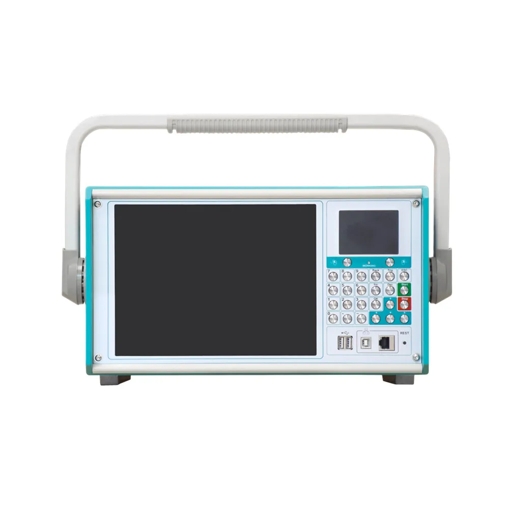 Six Phase Relay Protection Tester Ultra-Thin Industrial Keyboard Optical Mouse for Electronics Testing