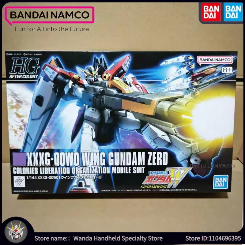 

В наличии Совершенно новая модель Gundam, игрушки XXXG-00W0 Wing Gundam Zero, популярная забавная коллекция, сборная фигурка меха, кукла, праздничные подарки