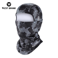 WEST BIKING Cycling Full Face Cover Autumn Winter Warm Balaclava Breathable Fishing Scarf Outdoor Sport Cap Bicycle Helmet Liner