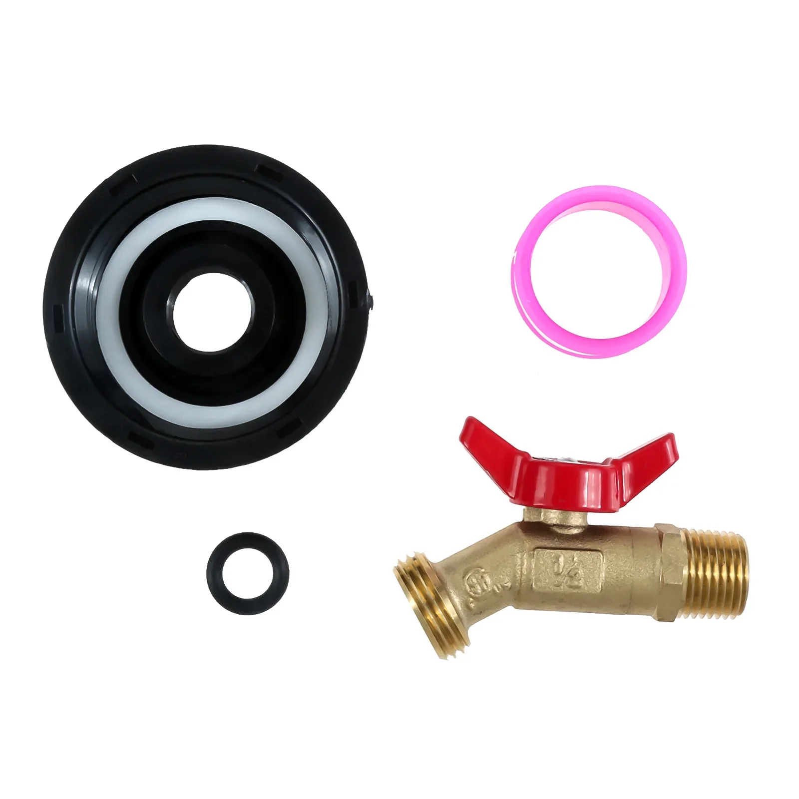 1Set 275-330Gallon IBC Tote Water Tank Adapter 2
