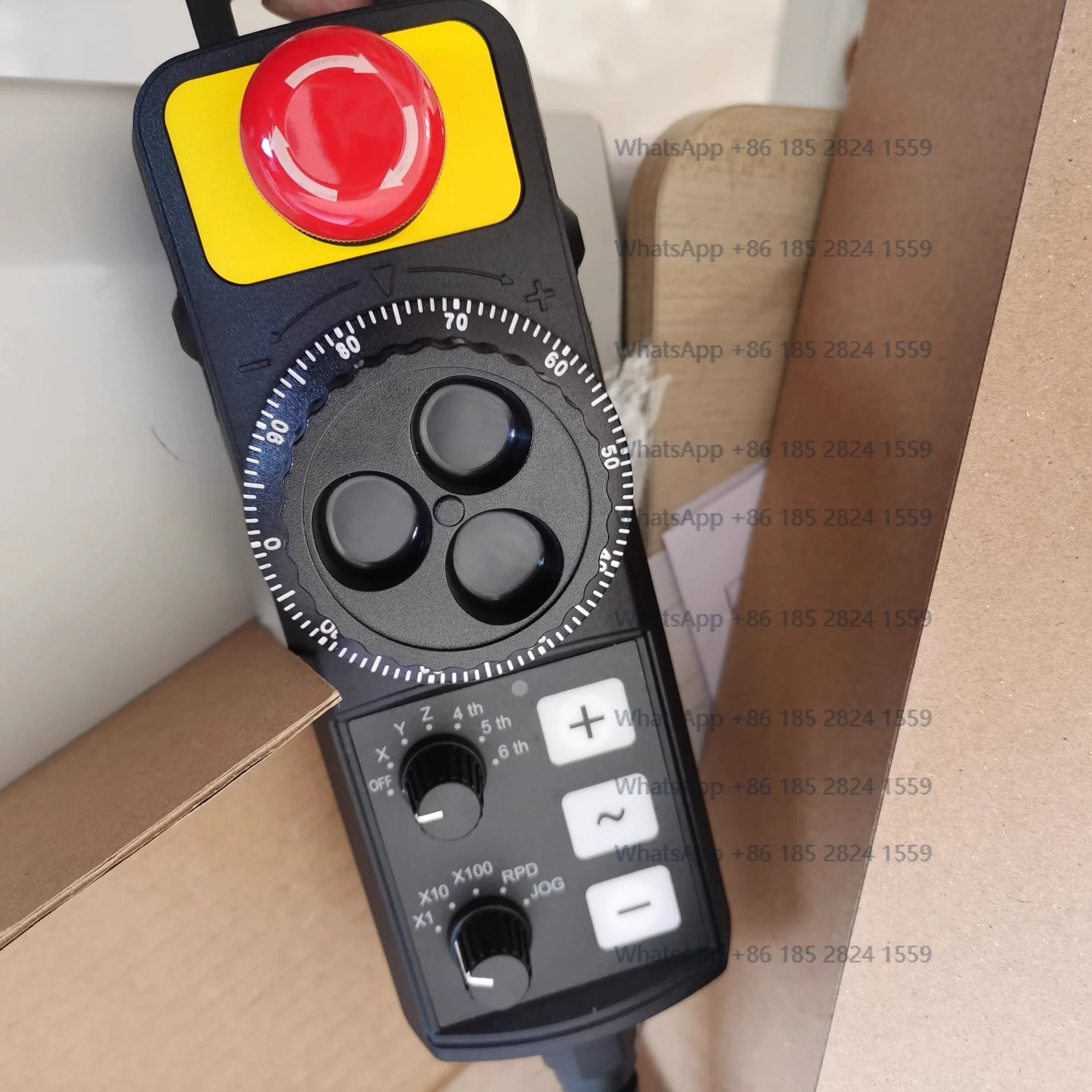 

Machine tool handwheel F400/HS5000I system round head square head 24 p in