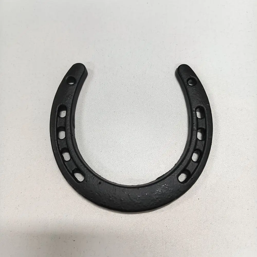 Durable Metal Horseshoe Wall Decor Cast Iron Craft For Indoor Outdoor Home Garden Farmhouse Wall Hanging Sculpture