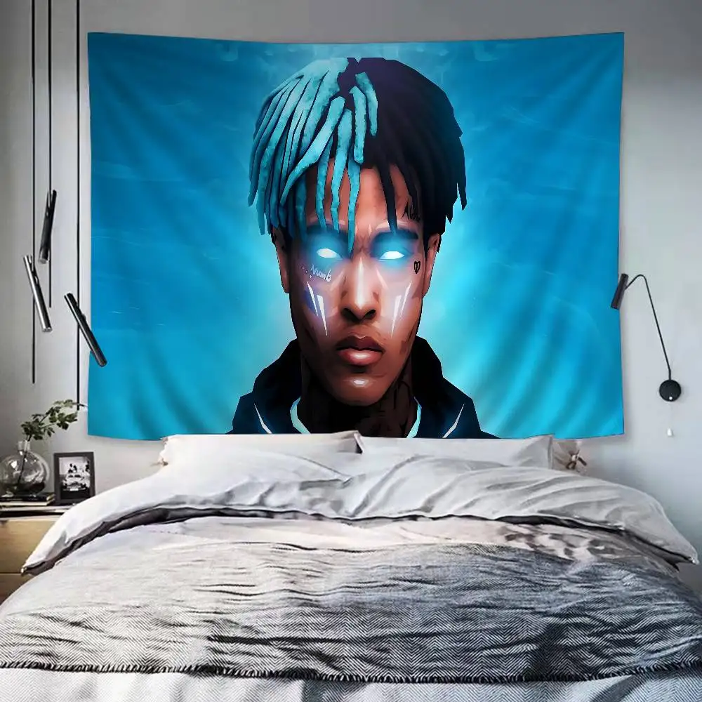 XXXTentactions 17 مغني الراب الكرتون أنيمي نسيج معلق التارو الهبي جدار السجاد النوم جدار الشنق ورقة #6