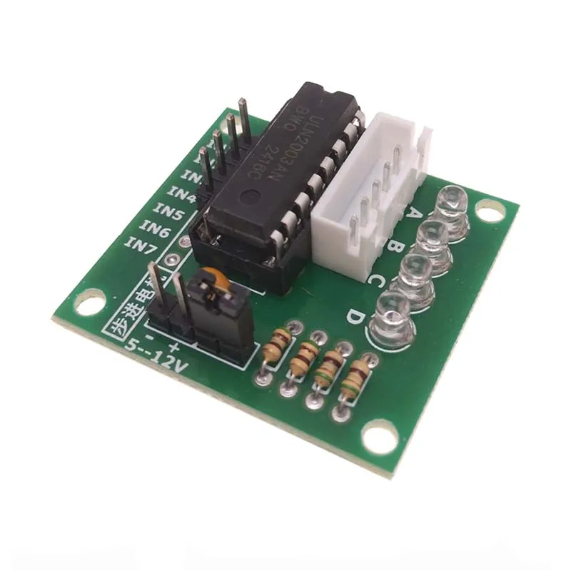 1 ensemble de moteur pas à pas 4 phases 28BYJ-48-5V + carte pilote ULN2003 pour Arduino 1 x moteur pas à pas + 1x carte pilote ULN2003
