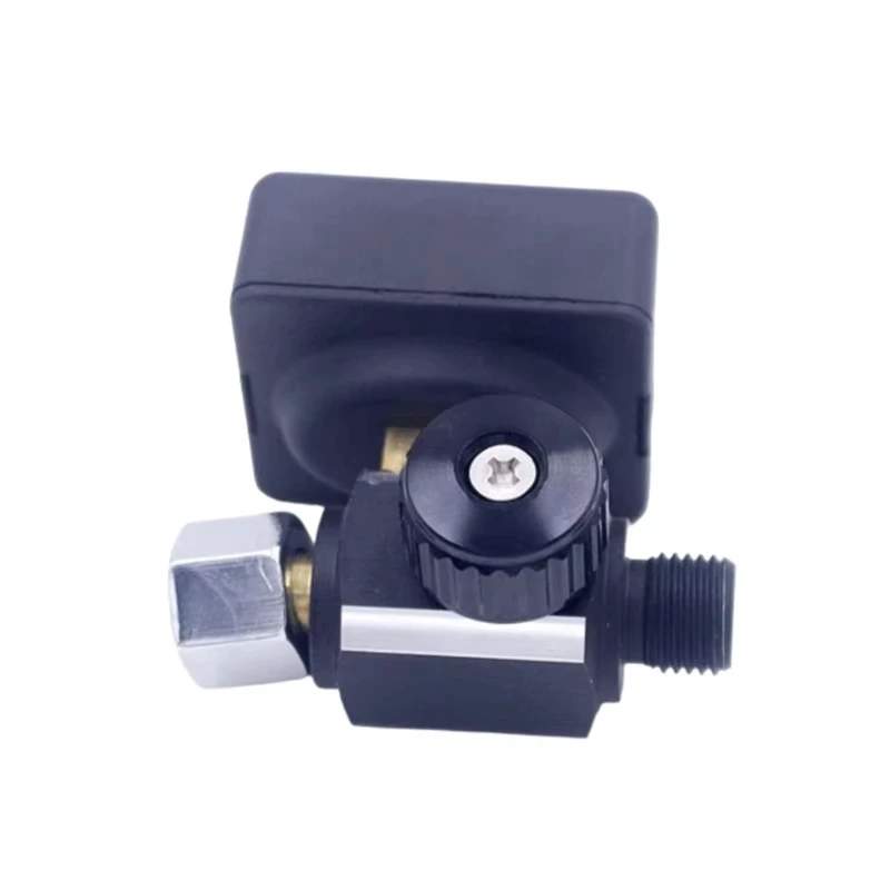 Air Compressor Pressure Regulator with Digital Gauge and Moisture Separator for Precision Control and Reduced Paint Defects