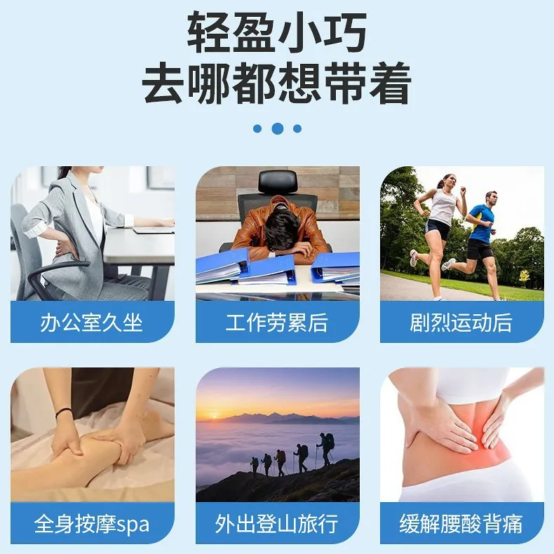 เหมาะสําหรับ Cross-border ใหม่สะดวก fascia ปืน micro-current PULSE คอปืนฟิตเนสกีฬากล้ามเนื้อนวดผ่อนคลายลึก