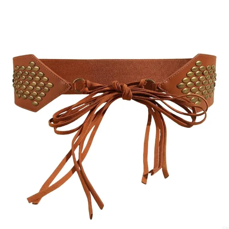 72xe tasselle a cinghia in pelle multiuso in pelle PU Tasselle regolabili Corsetto per abiti da donna Accessorio