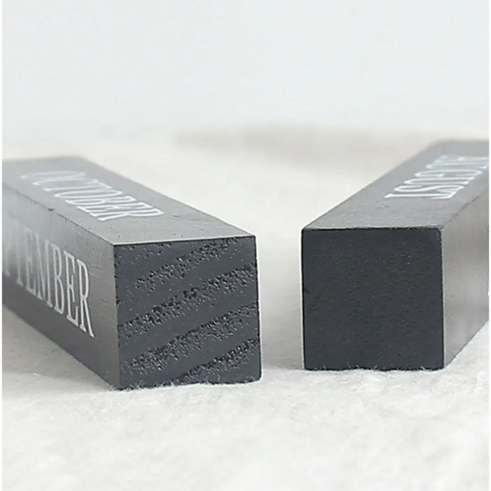 ديكور سطح المكتب تقويم يدوي خشبي لمكتب المنزل مكتب الخشب التقويم الطبيعي الجدول زخرفة لهجة دافئة