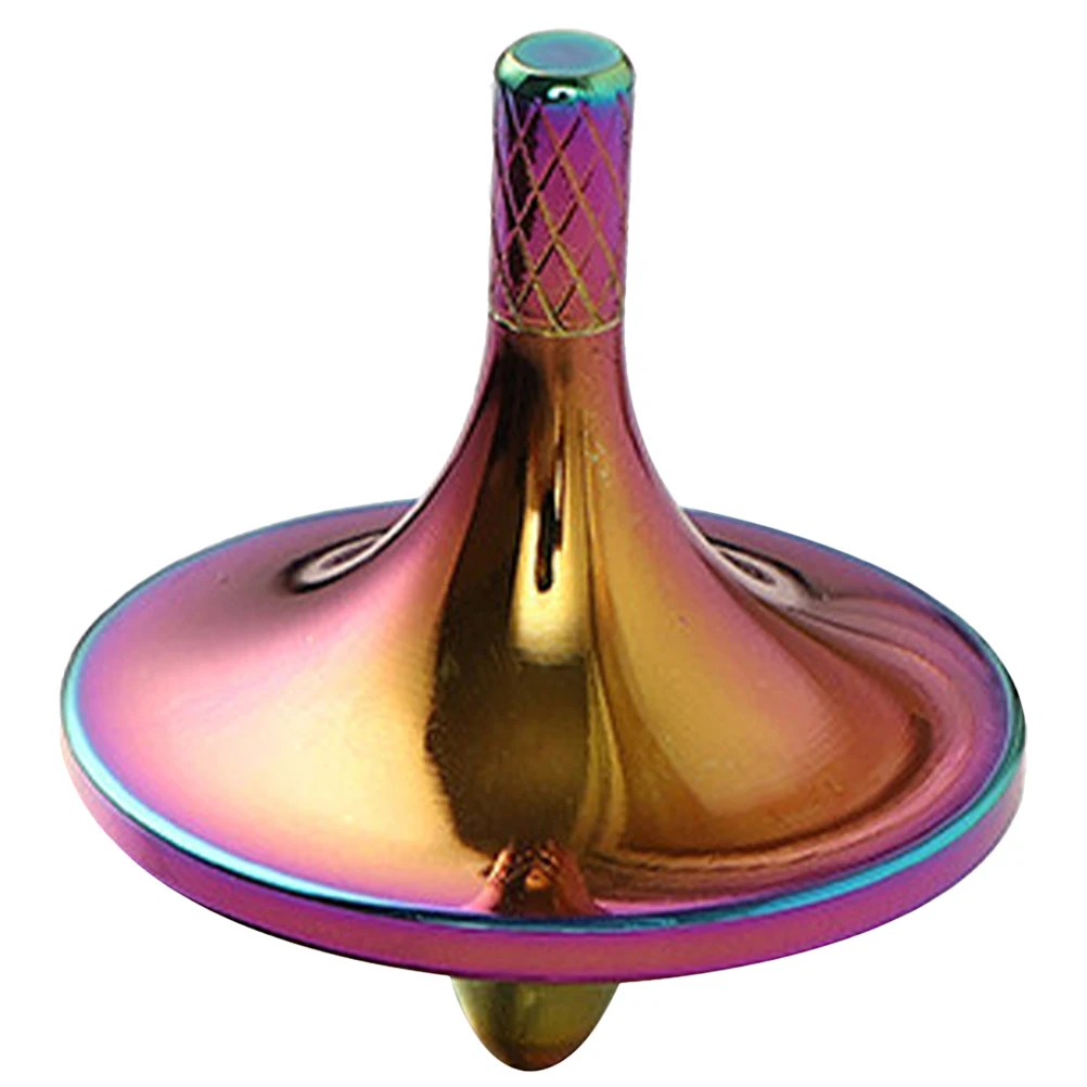 

Spiral Gyroscope Fidget Toy Metal Finger-tip Copper Toys Interactive Small Child Stress Relief
