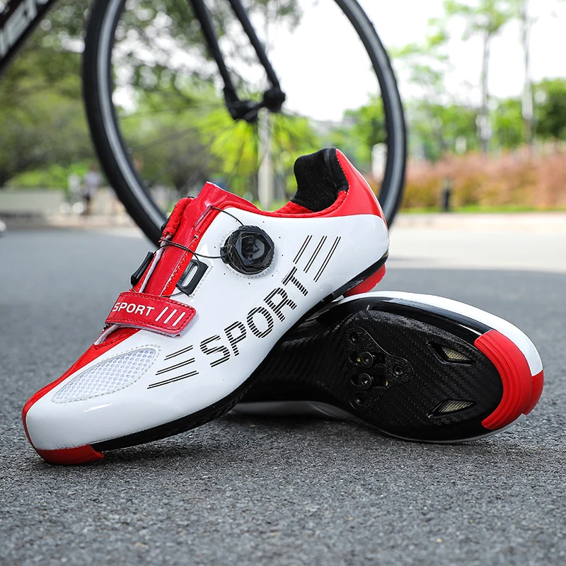 New men's and women's cycling shoes, Outdoor sports shoes, Couple's anti slip mountain road cycling shoes