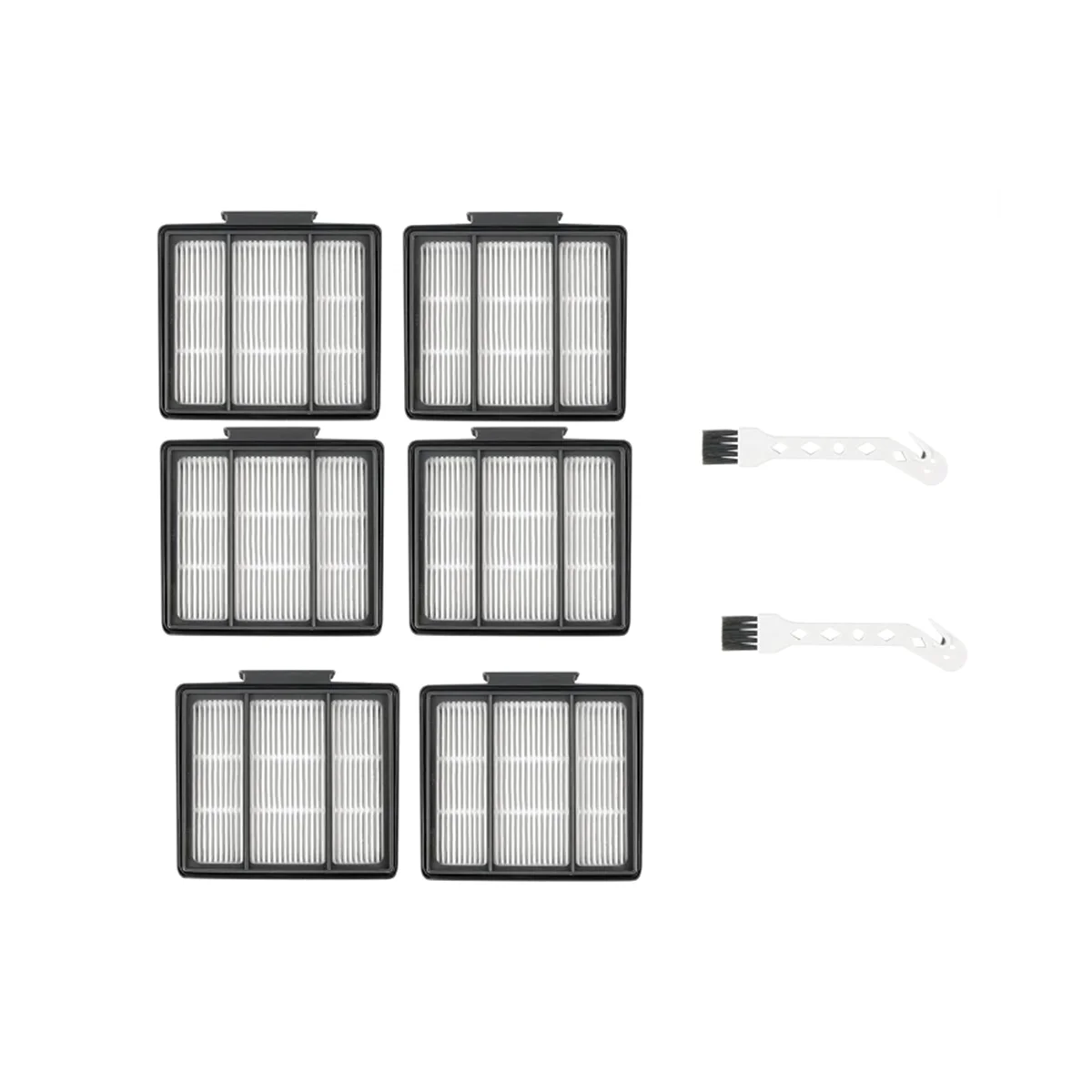 Filtro de repuesto Compatible con ION Robot R85 RV850 S87, accesorios para aspiradoras, piezas de repuesto