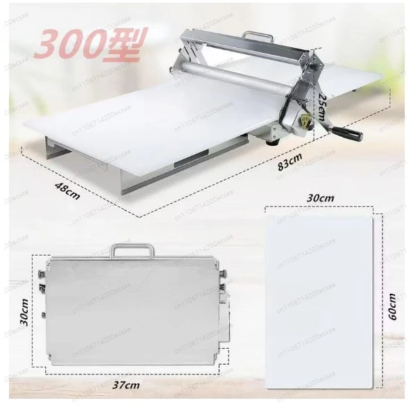 

Настольная ручная машина для раскатки теста, складная, для пиццы и круассанов, ручной тестораскаточный станок