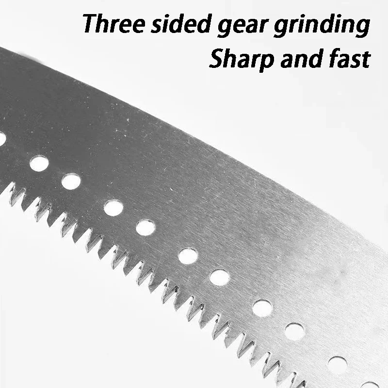 Branch Pruning Saw Garden High-altitude Fruit Trees Pruning Hand Tool Thickened Telescopic Pole Stainless Steel High Branch Saws